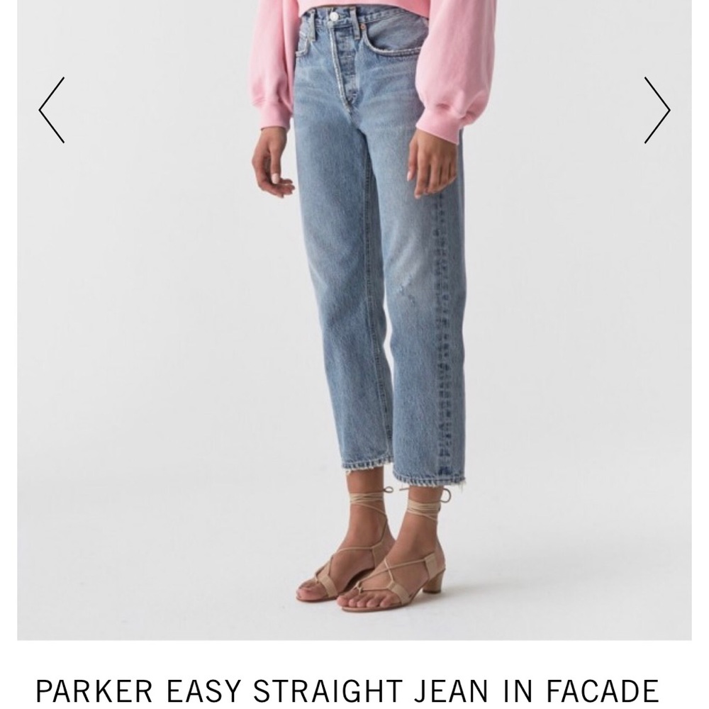 Like-new AGOLDE Parker jeans size 27